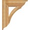 Ekena Millwork Thorton Traditional Rough Sawn Bracket, Western Red Cedar, 6"W x 24"D x 28"H BKT06X24X28THR01RWR - alternate 4